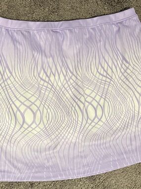 Izod Lilac&White PerformX Cool FX Athletic Skort Golf, Pickleball Size Large